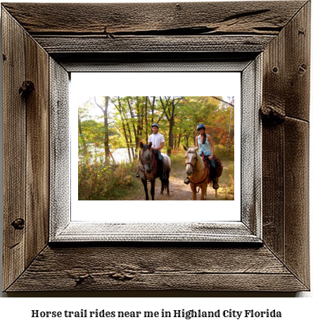 horse trail rides near me in Highland City, Florida